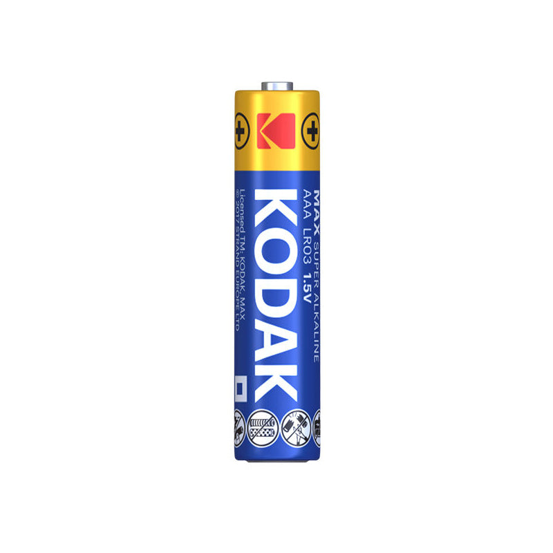 Kodak Max Alkaline Batterie, AAA / LR3, 8 Stück Set EKSTD30419896P8