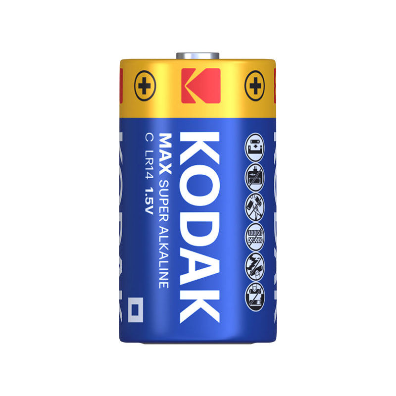 Kodak Max Alkaline Batterie, LR14 Set 2 Stück
