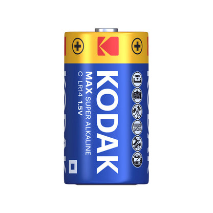 Kodak Max Alkaline Batterie, LR14 Set 2 Stück