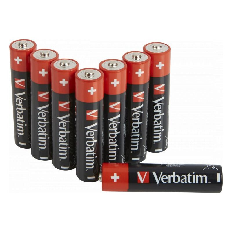 Verbatim Premium Batterie, AAA / LR3, 8 Stück Set 49502
