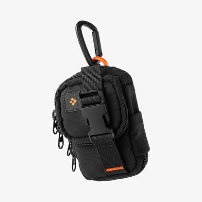 Universal MagSafe Pouch for Phone, Spigen, Snap Zip, Black