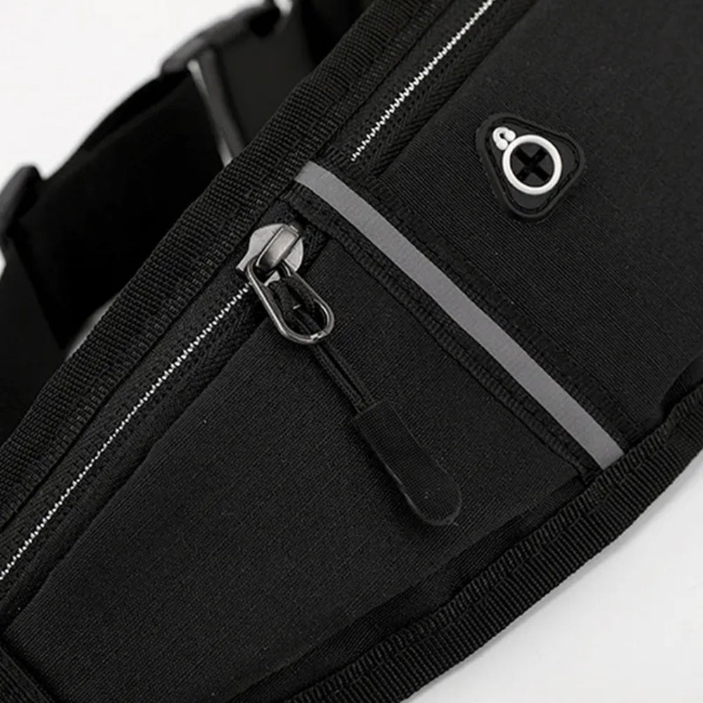 Techsuit Gürteltasche CWB3, Universal, Schwarz