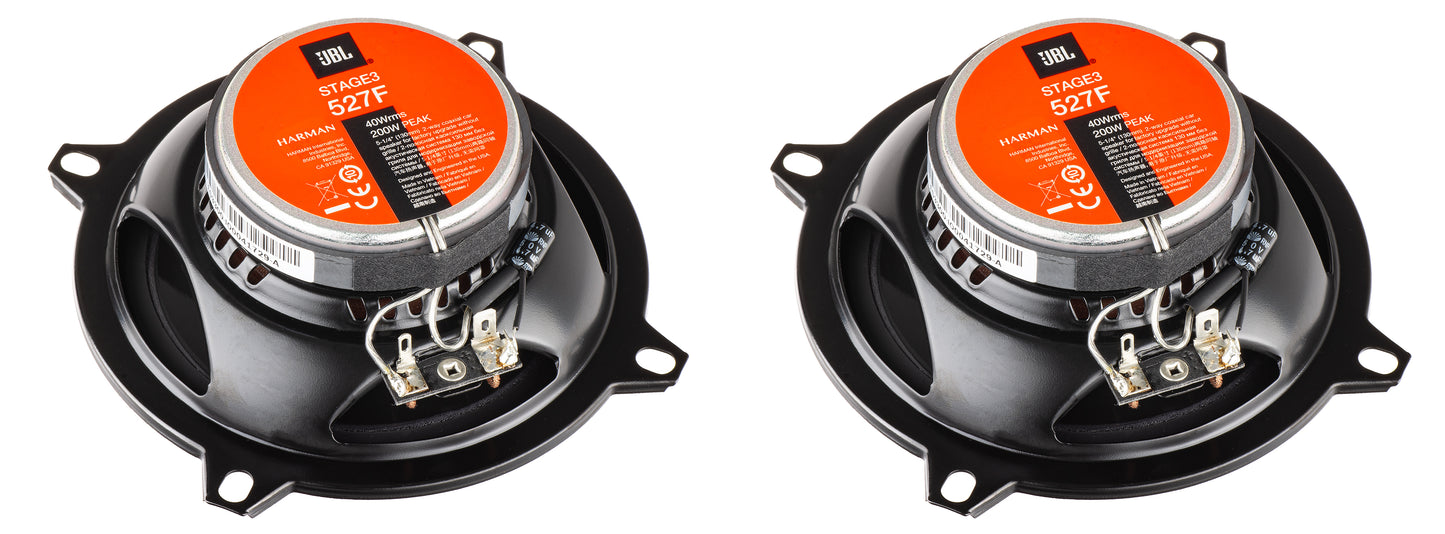 JBL Stage3 527 Car Speaker, 40W RMS, 129mm, Set of 2 pieces JBLSTAGE3527F
