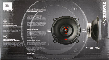 JBL Stage3 527 Car Speaker, 40W RMS, 129mm, Set of 2 pieces JBLSTAGE3527F