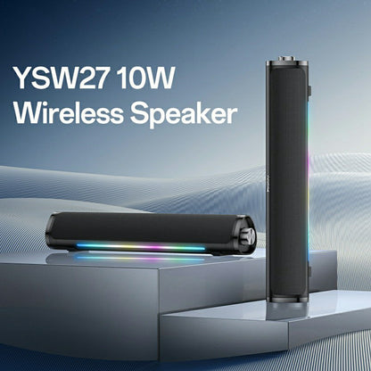 Bluetooth-Lautsprecher Yesido YSW27, 10W, RGB, Schwarz