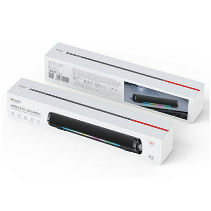 Bluetooth-Lautsprecher Yesido YSW27, 10W, RGB, Schwarz