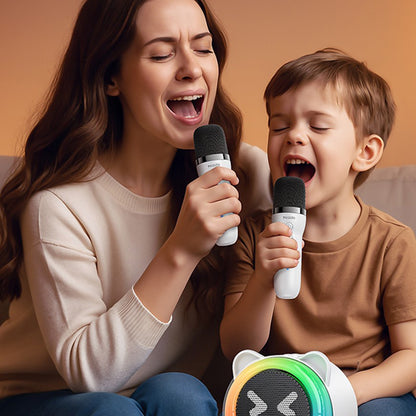 Bluetooth-Lautsprecher Yesido YSW36 Kids, 5W, Karaoke, Weiß