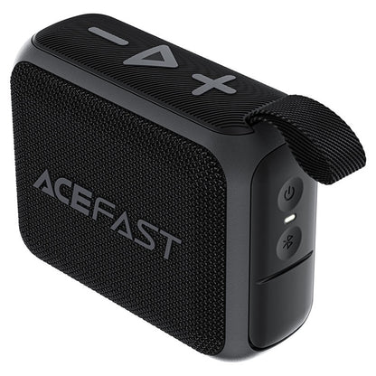 Tragbarer Bluetooth-Lautsprecher Acefast K4 Go, 5W, wasserdicht, Schwarz