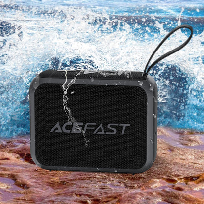 Tragbarer Bluetooth-Lautsprecher Acefast K4 Go, 5W, wasserdicht, Schwarz