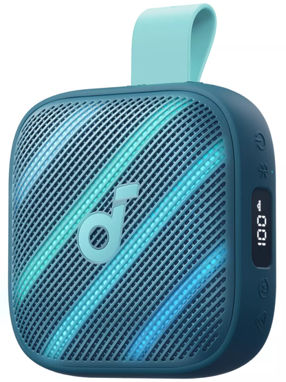 Tragbarer Bluetooth-Lautsprecher Anker SoundCore Boom Go 3i, 15W, TWS, RGB, wasserdicht, blau D5103030