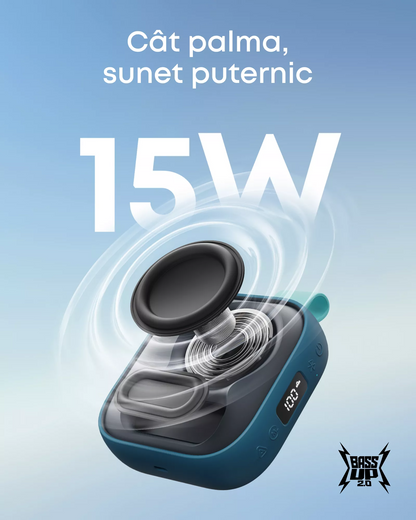 Tragbarer Bluetooth-Lautsprecher Anker SoundCore Boom Go 3i, 15W, TWS, RGB, wasserdicht, blau D5103030