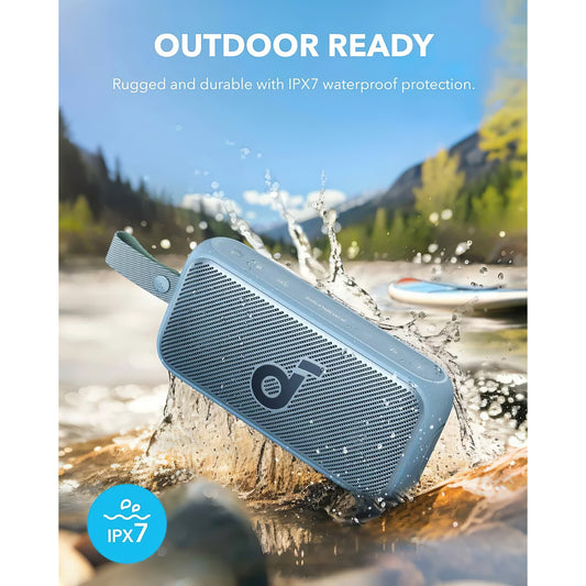 Tragbarer Bluetooth-Lautsprecher Anker SoundCore Motion 300, 30 W, TWS, wasserdicht, blau A3135031 