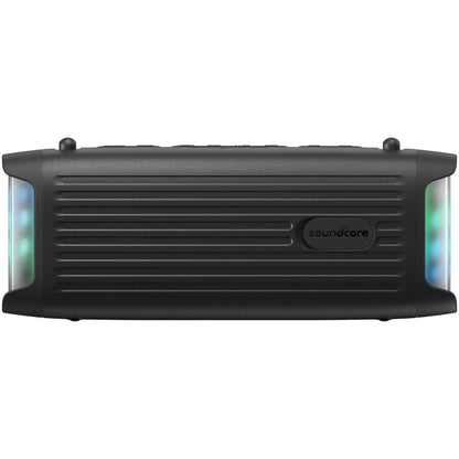 Anker SoundCore Boom 3i Portable Bluetooth Speaker, 50W, RGB, Waterproof, Black D5100010