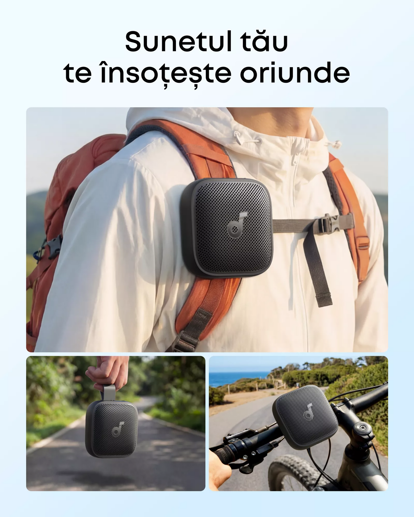 Tragbarer Bluetooth-Lautsprecher Anker SoundCore Boom Go 3i, 15W, TWS, RGB, wasserdicht, schwarz D5103010