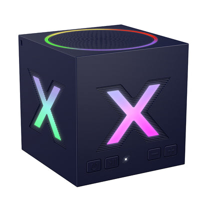 Tragbarer Bluetooth-Lautsprecher Borofone BR101 Rubik, 5W, TWS, RGB, Blau