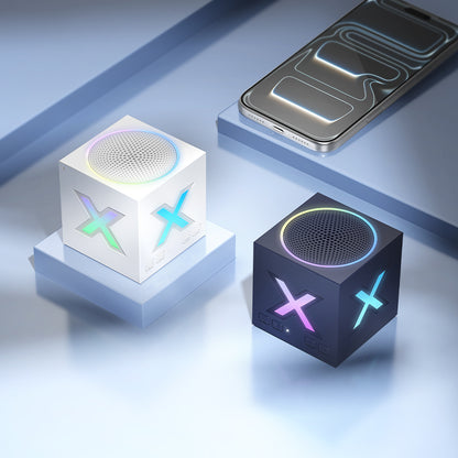 Tragbarer Bluetooth-Lautsprecher Borofone BR101 Rubik, 5W, TWS, RGB, Blau