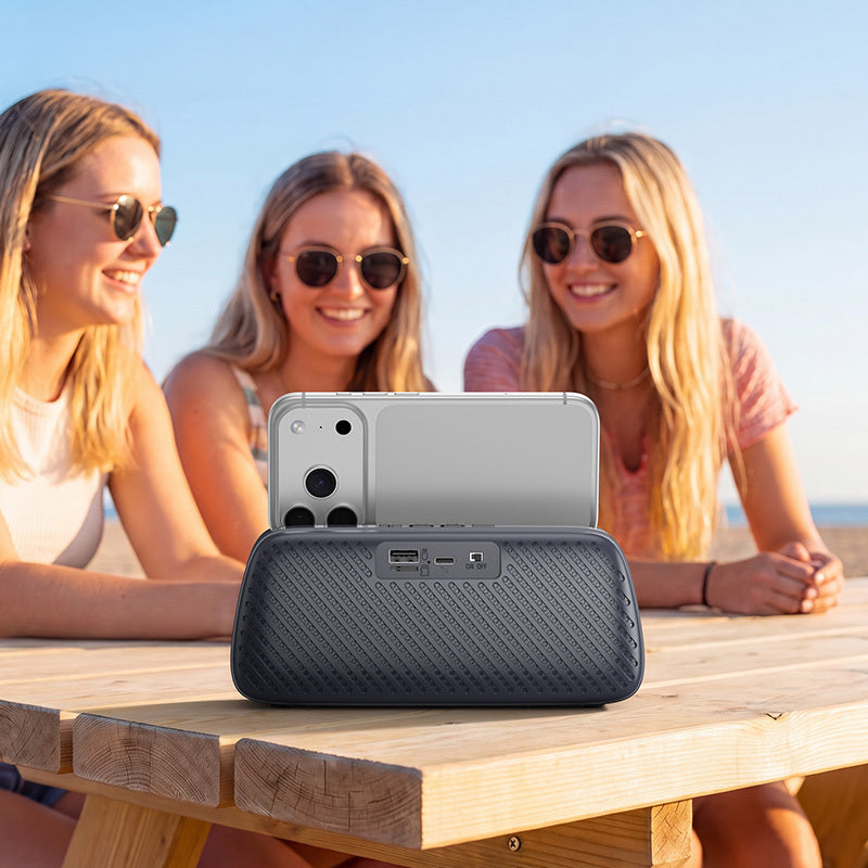 Borofone BR108 Serenjoy tragbarer Bluetooth-Lautsprecher, 5 W, TWS, Schwarz