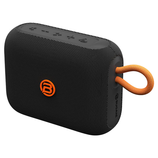 Tragbarer Bluetooth-Lautsprecher Bugani Rove Go 5, 12W, TWS, wasserdicht, schwarz
