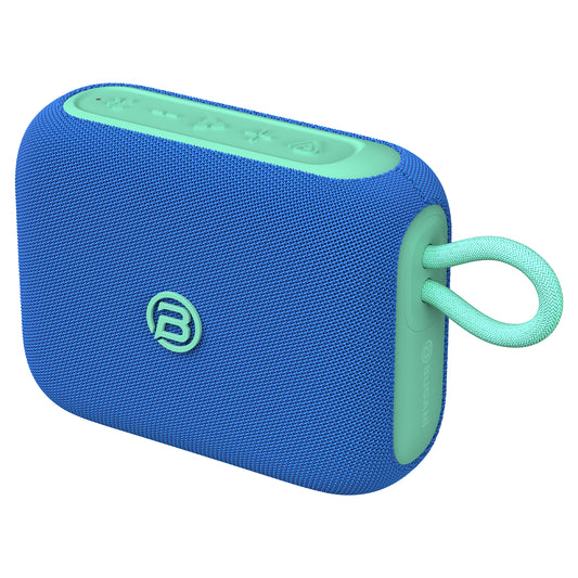 Tragbarer Bluetooth-Lautsprecher Bugani Rove Go 5, 12W, TWS, wasserdicht, blau