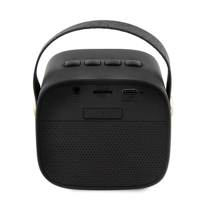 Tragbarer Bluetooth-Lautsprecher Guess 4G Script Logo, 5W, Schwarz