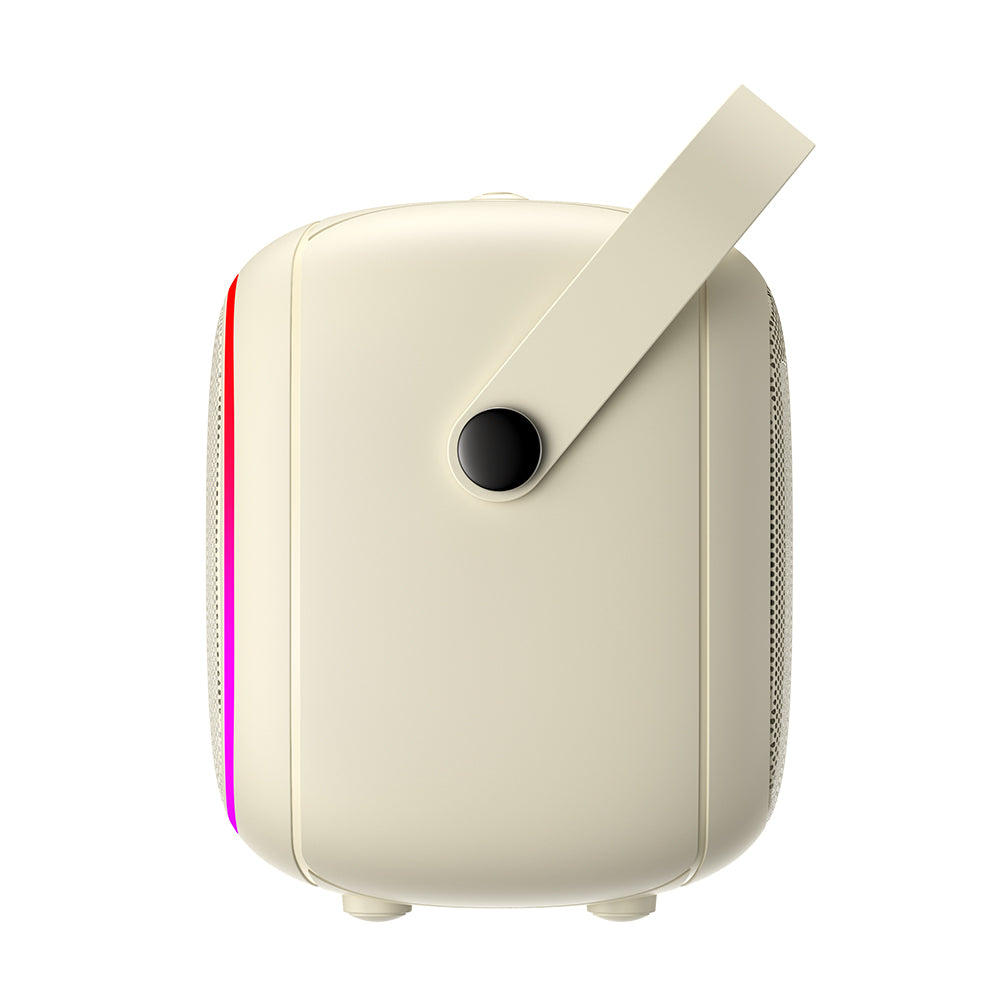 HAVIT SK818BT Portable Bluetooth Speaker Karaoke, 5W, RGB, Waterproof, Beige