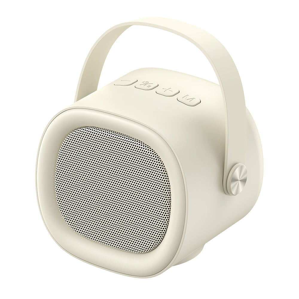 Tragbarer Bluetooth-Lautsprecher HAVIT SK819BT Karaoke, 5W, Beige
