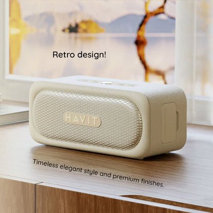 Bluetooth-Lautsprecher HAVIT SK905BT, 20W, wasserdicht, Schwarz