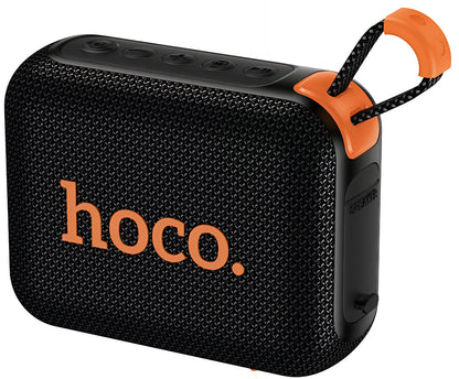 Tragbarer Bluetooth-Lautsprecher HOCO HC31, 10W, TWS, RGB, wasserdicht, Schwarz