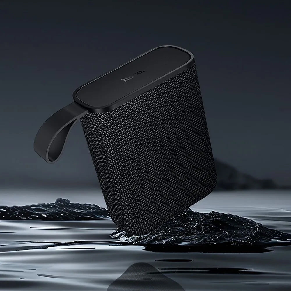 Tragbarer Bluetooth-Lautsprecher HOCO HC34, 5W, TWS, wasserdicht, Schwarz