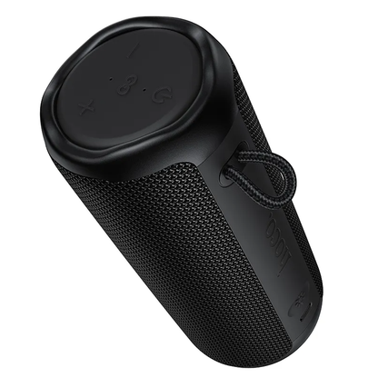 Tragbarer Bluetooth-Lautsprecher HOCO HC50, 8W, TWS, RGB, wasserdicht, schwarz