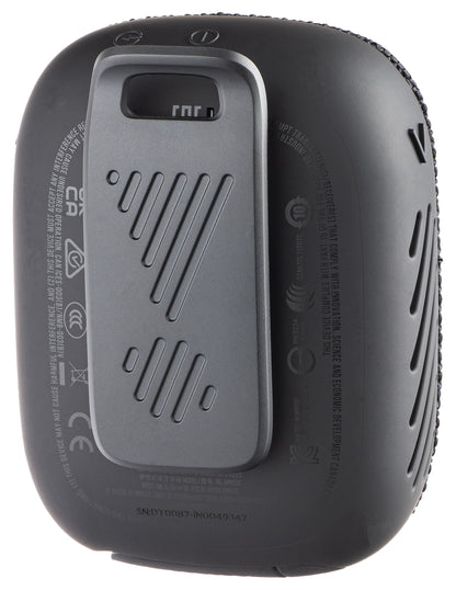 Tragbarer Bluetooth-Lautsprecher JBL Wind 3, 5W, wasserdicht, Schwarz JBLWIND3
