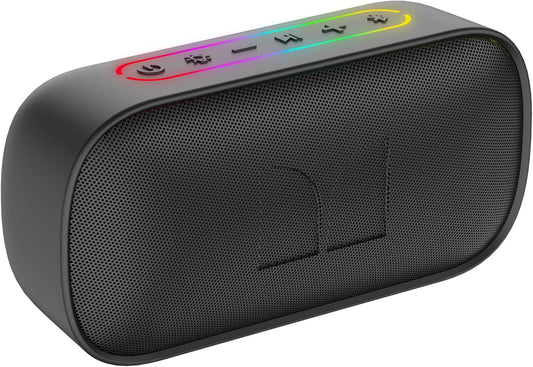 Tragbarer Bluetooth-Lautsprecher Monster S150, 14W, TWS, RGB, wasserdicht, schwarz