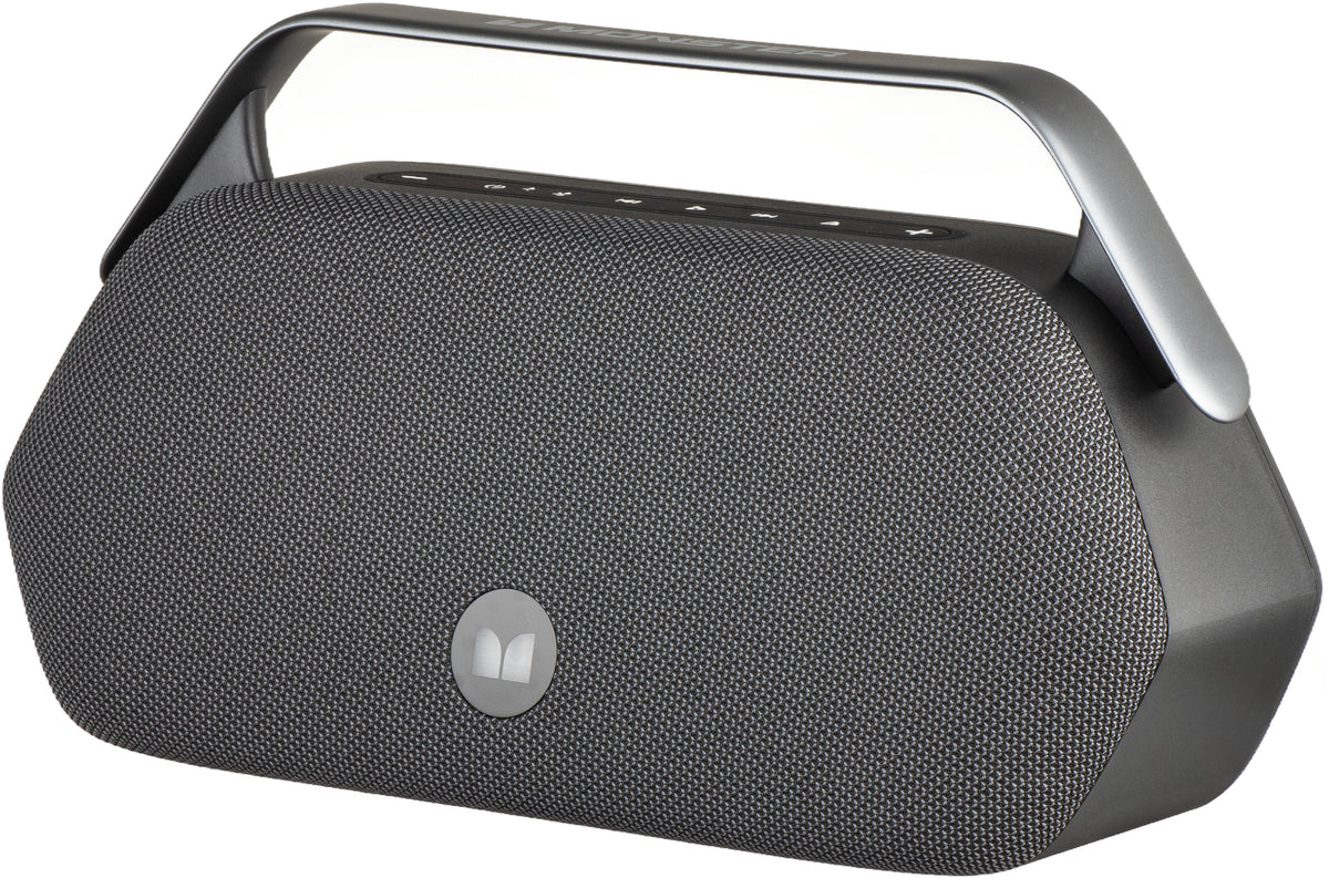 Tragbarer Bluetooth-Lautsprecher Monster Adventurer Plus, TWS, wasserdicht, schwarz