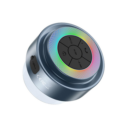Tragbarer Bluetooth-Lautsprecher XO Design F64, 5W, RGB, wasserdicht, Schwarz