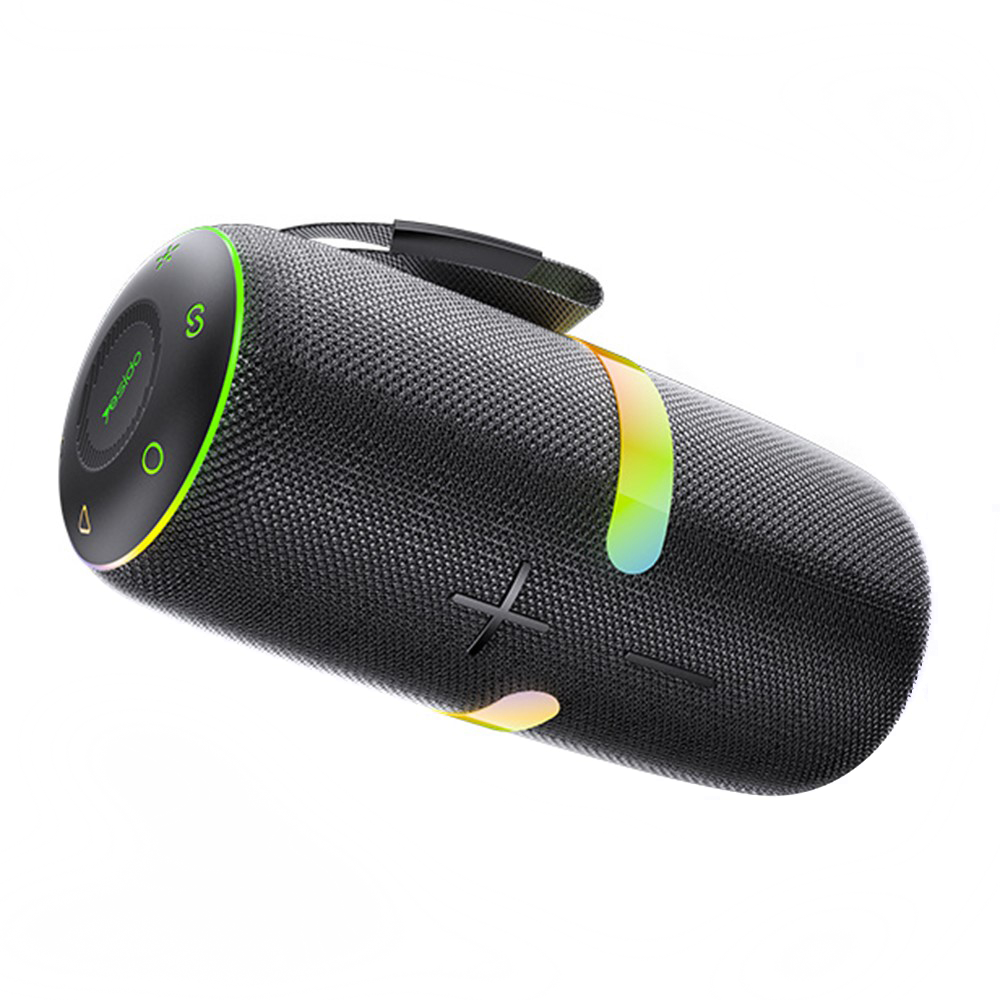 Tragbarer Bluetooth-Lautsprecher Yesido YSW22, 30W, RGB, wasserdicht, Schwarz