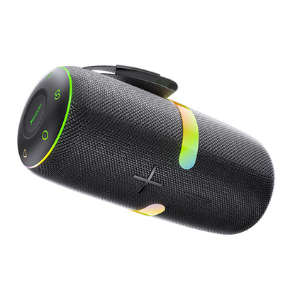 Tragbarer Bluetooth-Lautsprecher Yesido YSW22, 30W, RGB, wasserdicht, Schwarz