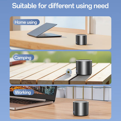 Yesido YSW30 Bluetooth Speaker, 3W, Waterproof, Black