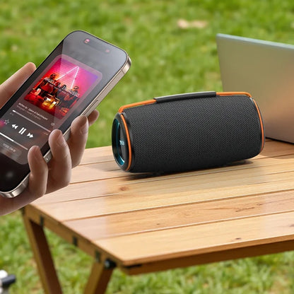 Tragbarer Bluetooth-Lautsprecher Yesido YSW38, 30W, TWS, RGB, Schwarz