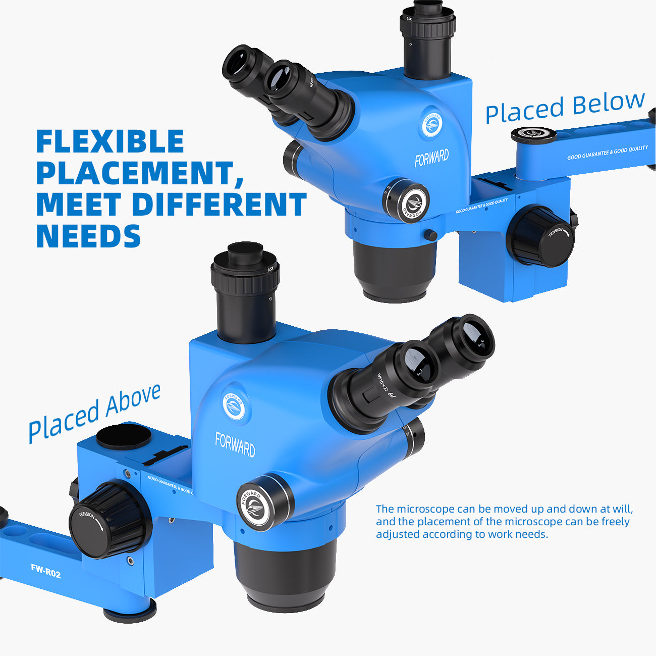 Verstellbarer Arm Forward FW-R02 für Mikroskop
