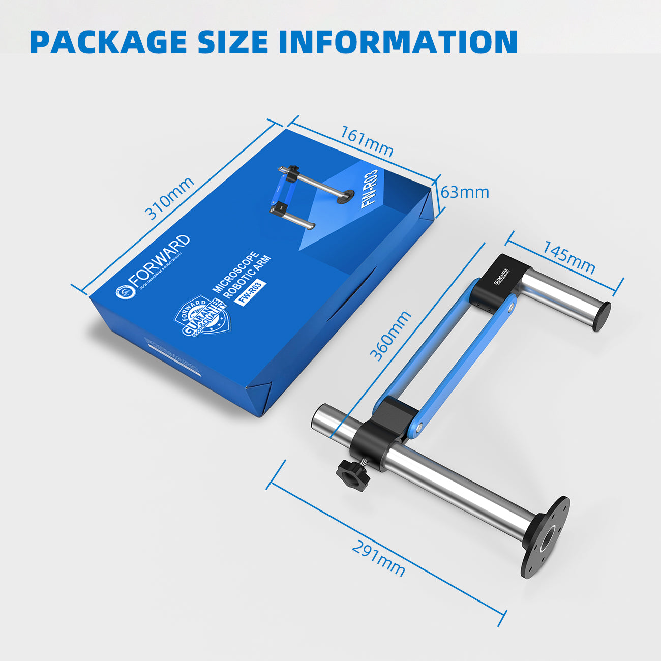 Adjustable Arm Forward FW-R03 for Microscope