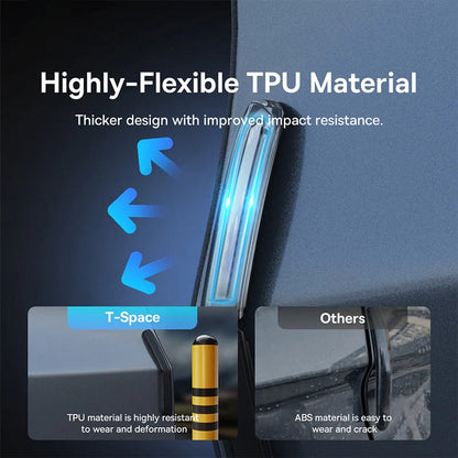 Baseus Auto-Stoßstangenschutz für Tesla 3 / Y, Set mit 6 Stück CASS030203