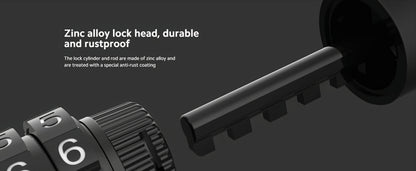 Xiaomi Diebstahlschutzkabel für Elektrischen Roller, Schwarz BHR6751GL