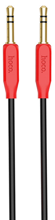 Audio-Kabel 3,5 mm - 3,5 mm HOCO UPA11, 1 m, Schwarz