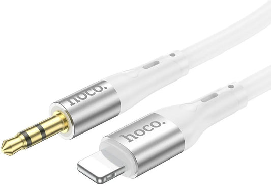 Audio-Kabel Lightning - 3.5mm HOCO UPA22, 1m, Weiß