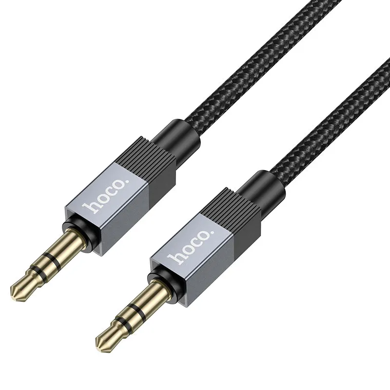 Audio-Kabel 3.5mm - 3.5mm HOCO UPA32, 1m, Schwarz
