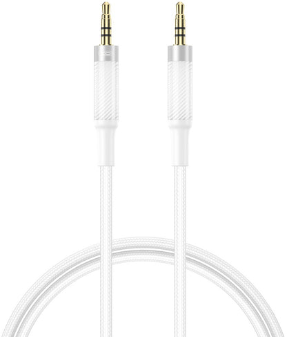 Audio-Kabel 3.5mm - 3.5mm XO Design NB-R279C, 1m, Weiß