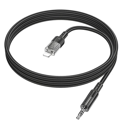 Audio-Kabel Lightning - 3,5mm HOCO UPA27, 1,2m, Schwarz