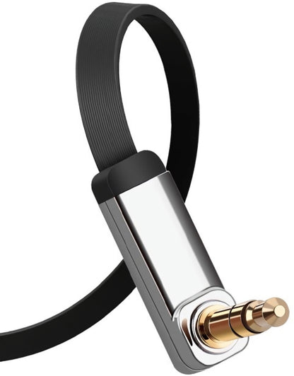 Audio-Kabel 3.5mm - 3.5mm UGREEN AV119 Angled, 2m, Schwarz