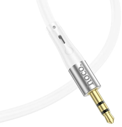 Audio-Kabel Lightning - 3.5mm HOCO UPA22, 1m, Weiß