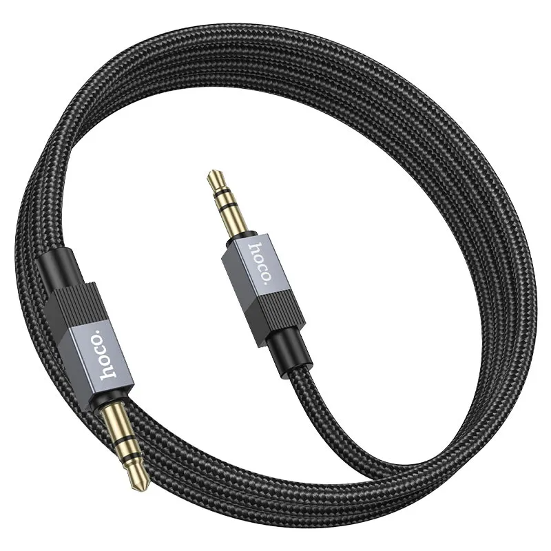 Audio-Kabel 3.5mm - 3.5mm HOCO UPA32, 1m, Schwarz